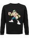 Sweatshirt Unisex, Organic " John Cena ", Black