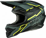 O'neal 3SRS Voltage Black/Neon Yellow Motorradhelm Motocross ECE 22.05 ONL000KRA13