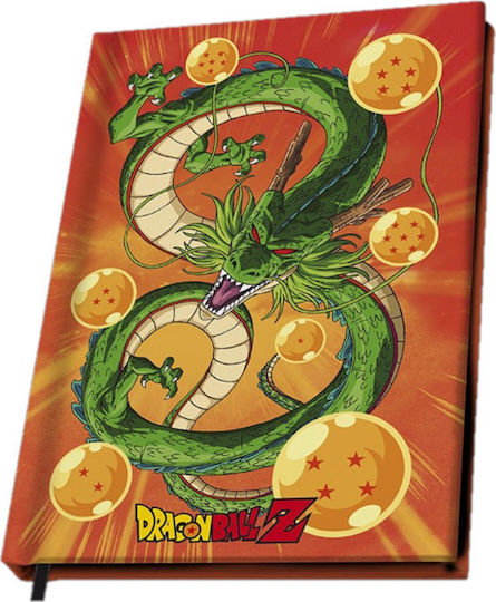 Abysse Dragon Ball Shenron Notebook 50 Sheets A5 Red