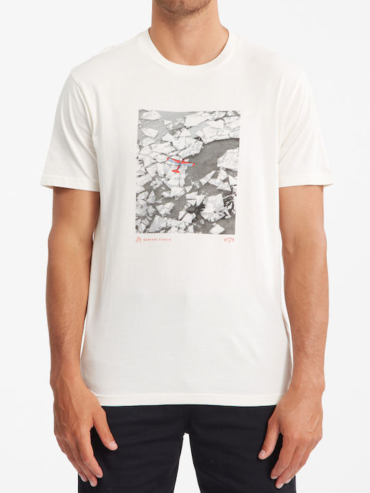 Billabong Iceburg Aerial T-shirt Bărbătesc cu Mânecă Scurtă Snow