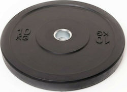 Luxury Set of Plates Olympic Type Rubber 1 x 10kg Φ50mm