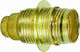 VK Lighting Socket Extension for Socket E14 in Gold color Set 1pcs BL171-088627