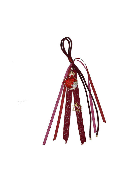 Happyness Charms metallic pomegranate 28cm.