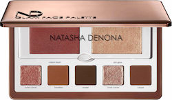 Natasha Denona Glam Παλέτα Μακιγιάζ για Πρόσωπο & Μάτια Dark