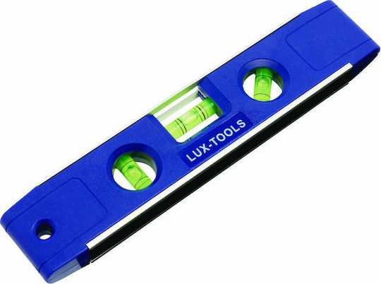 Lux Tools Classic Plastic Spirit Level 22.5cm with 3 Eyes