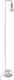 Pakketo Keli Vintage Floor Lamp H150xW20cm. with Socket for Bulb E27 Silver