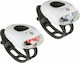 M-Wave Cobra III Bicycle Lights Set