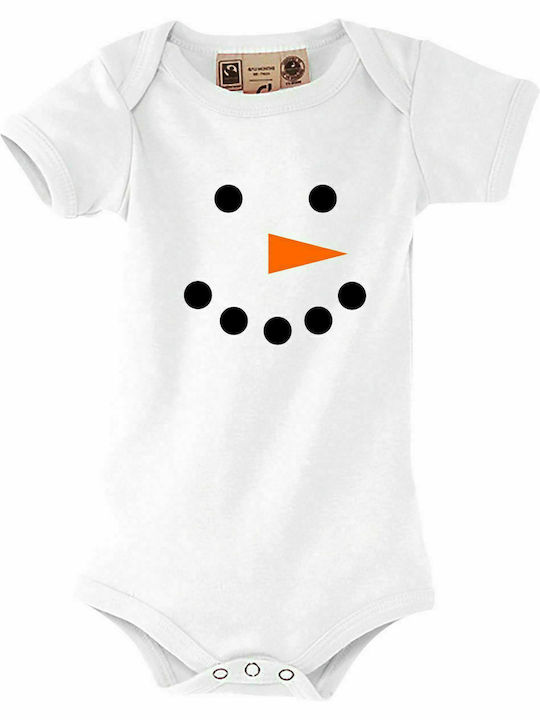 Baby Bottom " Snoawman ", White