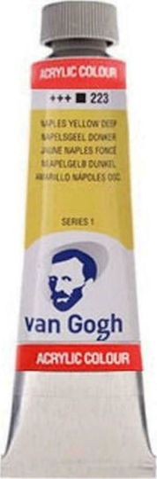 Royal Talens Van Gogh Acrylic Acrylic Paint Set Naples Yellow Deep 223 20ml 1pcs