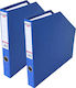 Salko Paper Plastic Magazine File Blue 34x4x37cm