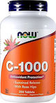 Now Foods C-1000 Sustained Release Antioxidant Protection With Rose Hips Βιταμίνη για Ενέργεια & Ανοσοποιητικό 1000mg 250 ταμπλέτες