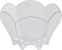 Set de 100 Plastic Boluri cu Capacitate 80ml Transparente