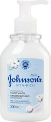 Johnson & Johnson Vita Rich Κρεμοσάπουνο Mit Baumwollmilch 300ml