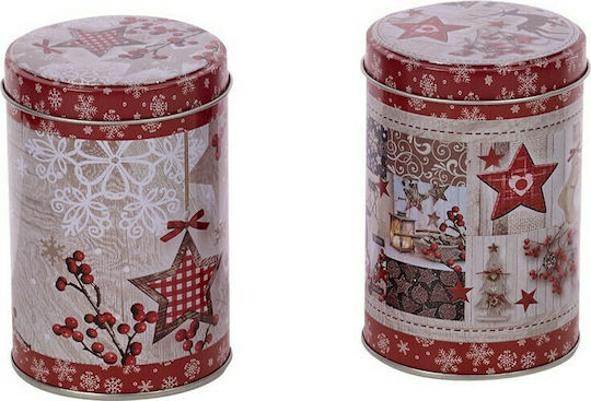 TnS Weihnachtliche Metallisch Figur Box Höhe 13cm (Μiverse Designs)