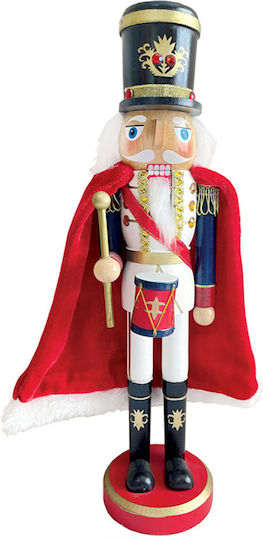 Aca Wooden Christmas Nutcracker 90cm Multicolour