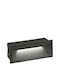 Gea Luce Ohrm Επιτοίχια Εξωτερική Πλαφονιέρα LED IP65 13W