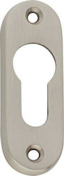 Rosette - Door Escutcheon Silver