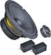 Ground Zero Set Auto-Lautsprecher 6.5" mit 150W RMS (2 Weg)