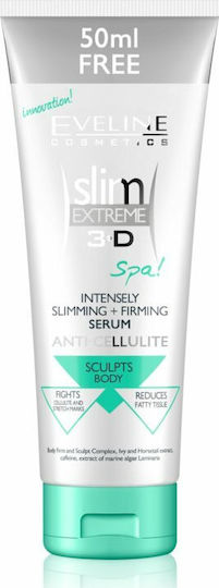 Eveline Slim Extreme 3D Spa Intensely Slimming & Firming Serum Κρέμα για Λιποδιάλυση, Κυτταρίτιδα & Κατακράτηση 250ml