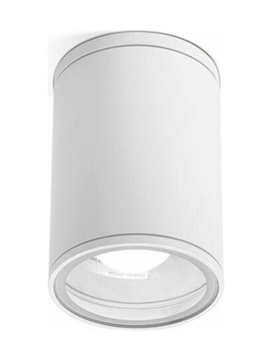 Gea Luce Amon Wasserdicht Spot Deckenleuchte für den Außenbereich in Weiß Farbe GES1001 Gea Luce Amon Wasserdicht Spot Deckenleuchte für den Außenbereich in Weiß Farbe GES1001