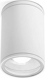 Gea Luce Amon Waterproof Outdoor Ceiling Spot in White Color GES1001 Gea Luce Amon Waterproof Outdoor Ceiling Spot in White Color GES1001