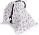 Cangaroo Car Seat Cover Feathers White