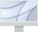 Apple iMac 24" 2021 (M1/8GB/256GB SSD/7-Core GPU/macOS) Silver US