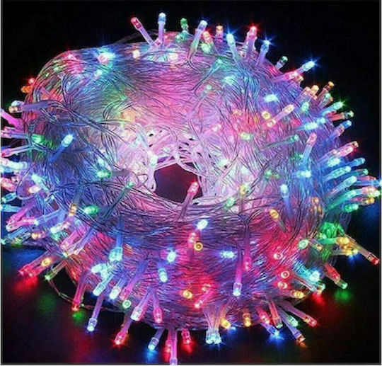 100 Λαμπάκια LED 8μ. Πολύχρωμα σε Σειρά