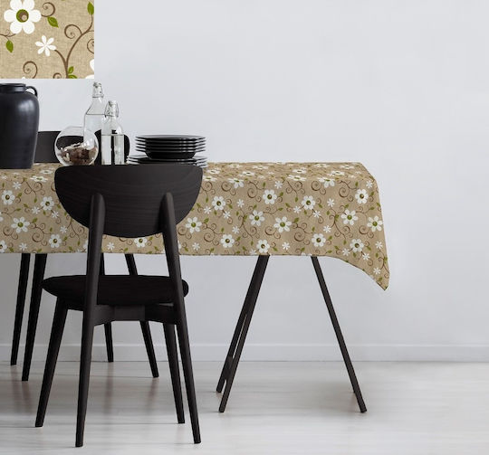 Mc Decor În Carouri 182 Rezistent La Pete Bej 140x140cm