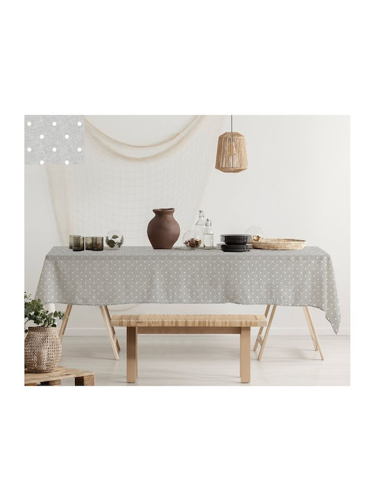 Mc Decor Καρέ Τραπεζομάντηλο Αλέκιαστο 11 Γκρι 140x140εκ.