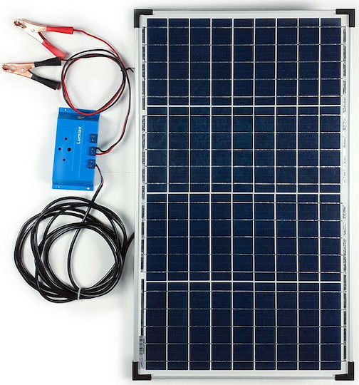 Слънчев Панел Зарядно Устройство 40W (Автомобилни Батерии) (HM44041)