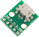 Micro USB to DIP Adapter - 5pin Female (Green)
