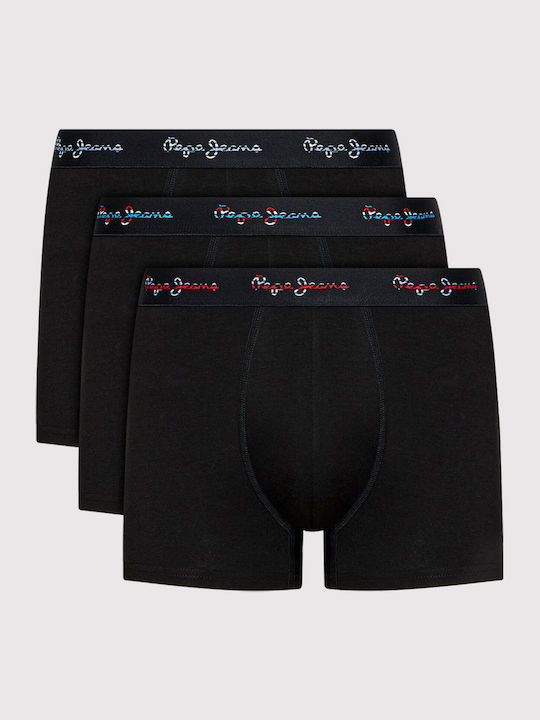 Gunar Herren Boxershorts Schwarz 3Packung