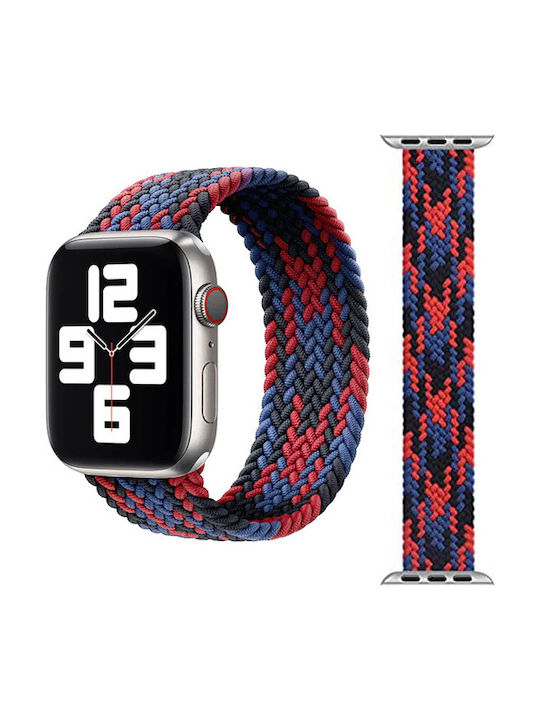 Wiwu Solo Loop M Strap Fabric Black/Red/Dark Bl...