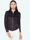 Venaton Women's Monochrome Long Sleeve Shirt Black