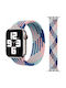 Wiwu Solo Loop M Strap Fabric Pink/Dark Blue/Lake Blue (Apple Watch 38/40/41/42mm)