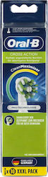 Oral-B Cross Action CleanMaximiser Pro Technology XXXL Pack Ανταλλακτικές Κεφαλές για Ηλεκτρική Οδοντόβουρτσα 410256 10τμχ