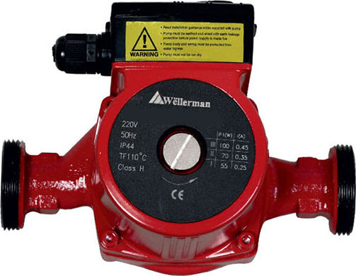 Wellerman Solar 32/8 Циркулационна помпа За отопление / Климатизация / Рециркулация 180мм
