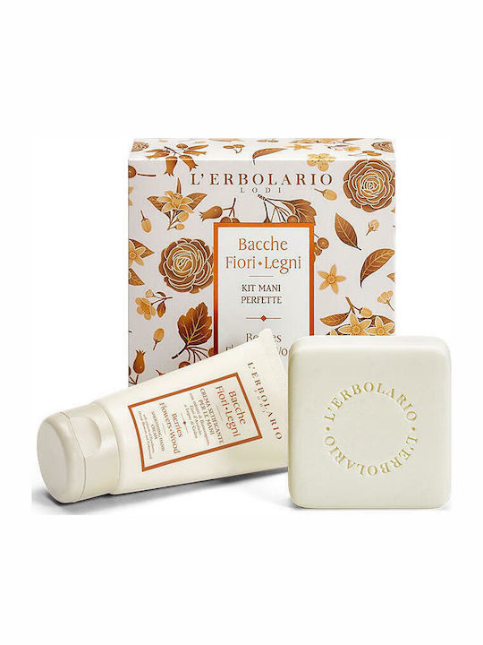 L' Erbolario Berries Flowers Wood Limited Edition Perfect Hands Комплект за грижа за кожата за Хидратация & Почистване на тялото