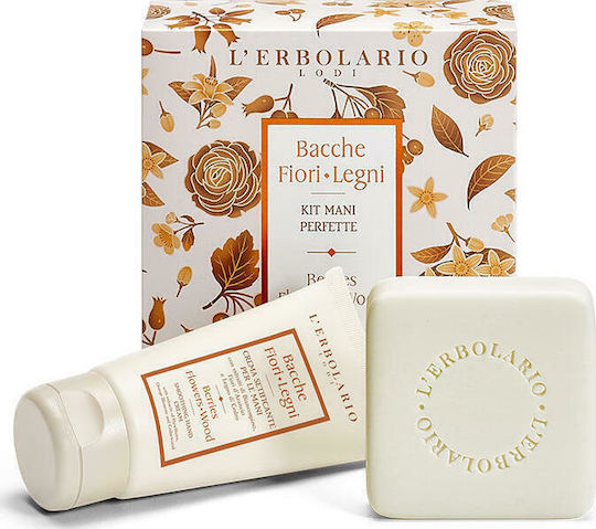L' Erbolario Berries Flowers Wood Limited Edition Perfect Hands Σετ Περιποίησης για Ενυδάτωση & Καθαρισμό Σώματος
