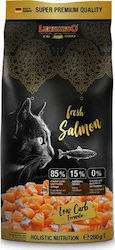 Leonardo Fresh Salmon Low Carb Dry Food for Adult Cats with Salmon 0.25kg