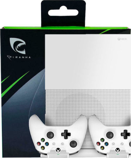 Piranha Controller-Ladestation 2 Controller XBOX Eins Weiß