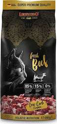 Leonardo Fresh Beef Low Carb Dry Food for Adult Cats with Beef 0.25kg