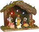 Small Manger 18x13.5cm Illuminated