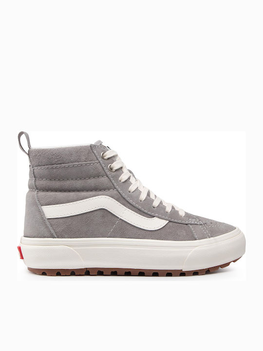 Vans Sk8-Hi Mte-1 Flatforms Μποτάκια Γκρι