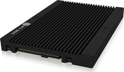 Icy Box Θήκη για Σκληρό Δίσκο 2.5" SATA III / SAS / PCI Express NVME με σύνδεση U.2 Icy Box Θήκη για Σκληρό Δίσκο 2.5" SATA III / SAS / PCI Express NVME με σύνδεση U.2