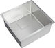 Teka FlexLinea RS15 40.40 PureClean Υποκαθήμενος Νεροχύτης Inox Σατινέ Μ44xΠ44cm Ασημί