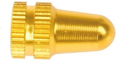 M-Wave Bicycle Valve Cap Gold