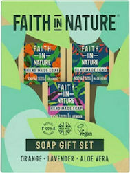 Faith in Nature Lavender, Aloe Vera, Orange Σετ Περιποίησης