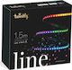Twinkly Line LED Streifen Versorgung 220V RGB Länge 1.5m und 60 LED pro Meter